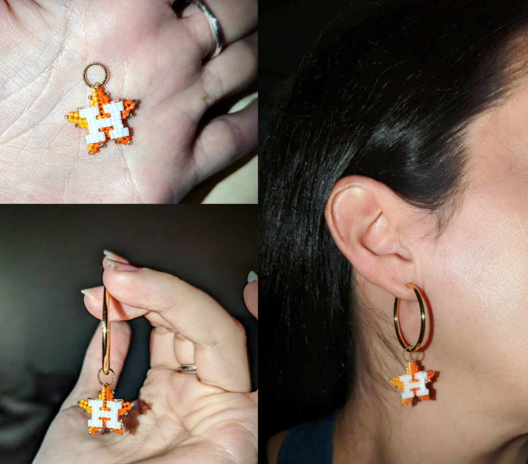 Houston Star Hoop Hangers