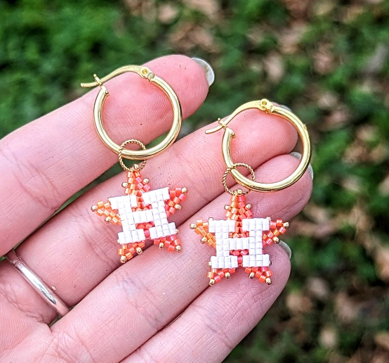 Houston Star Hoop Hangers