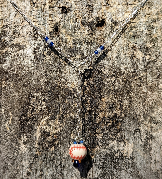 Sterling Silver Dot-Dot-Dash Chain Star Necklace. Medium 16-18.25