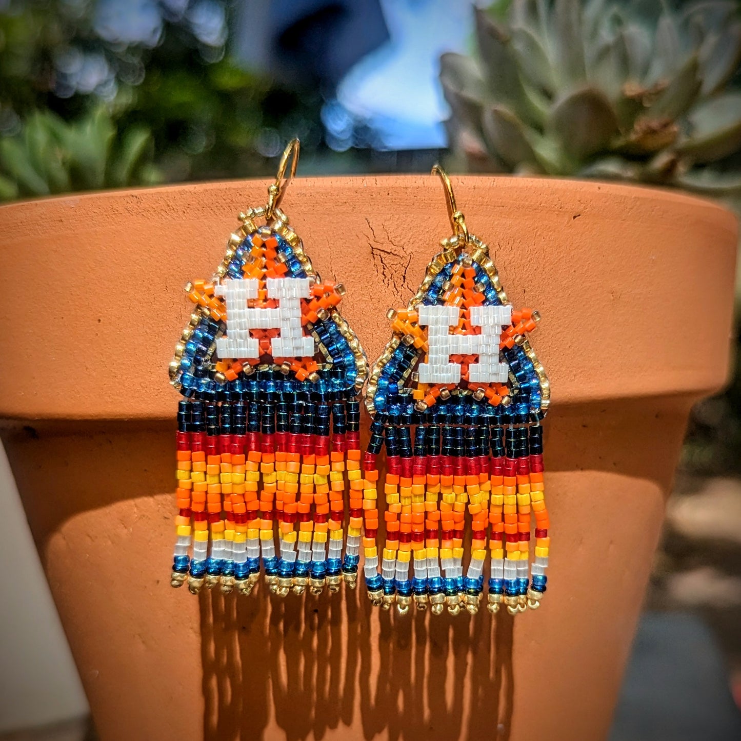 Small-Medium Houston Fringe Earrings