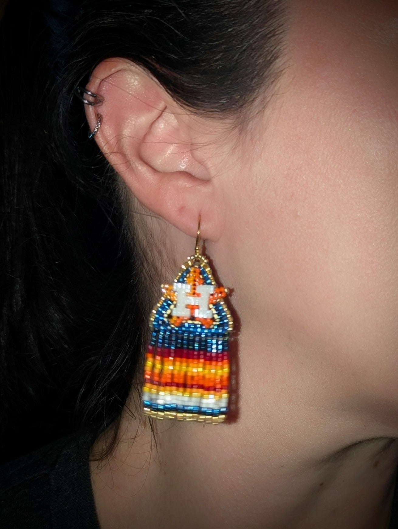 Small-Medium Houston Fringe Earrings