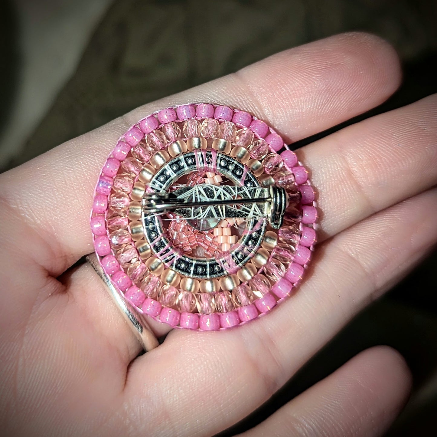 Pink Houston Star lapel pin!