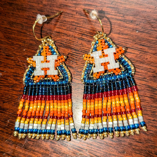 Small-Medium Houston Fringe Earrings
